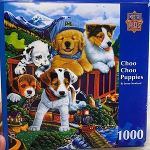 Puzzle. Choo-choo puppies SEALED